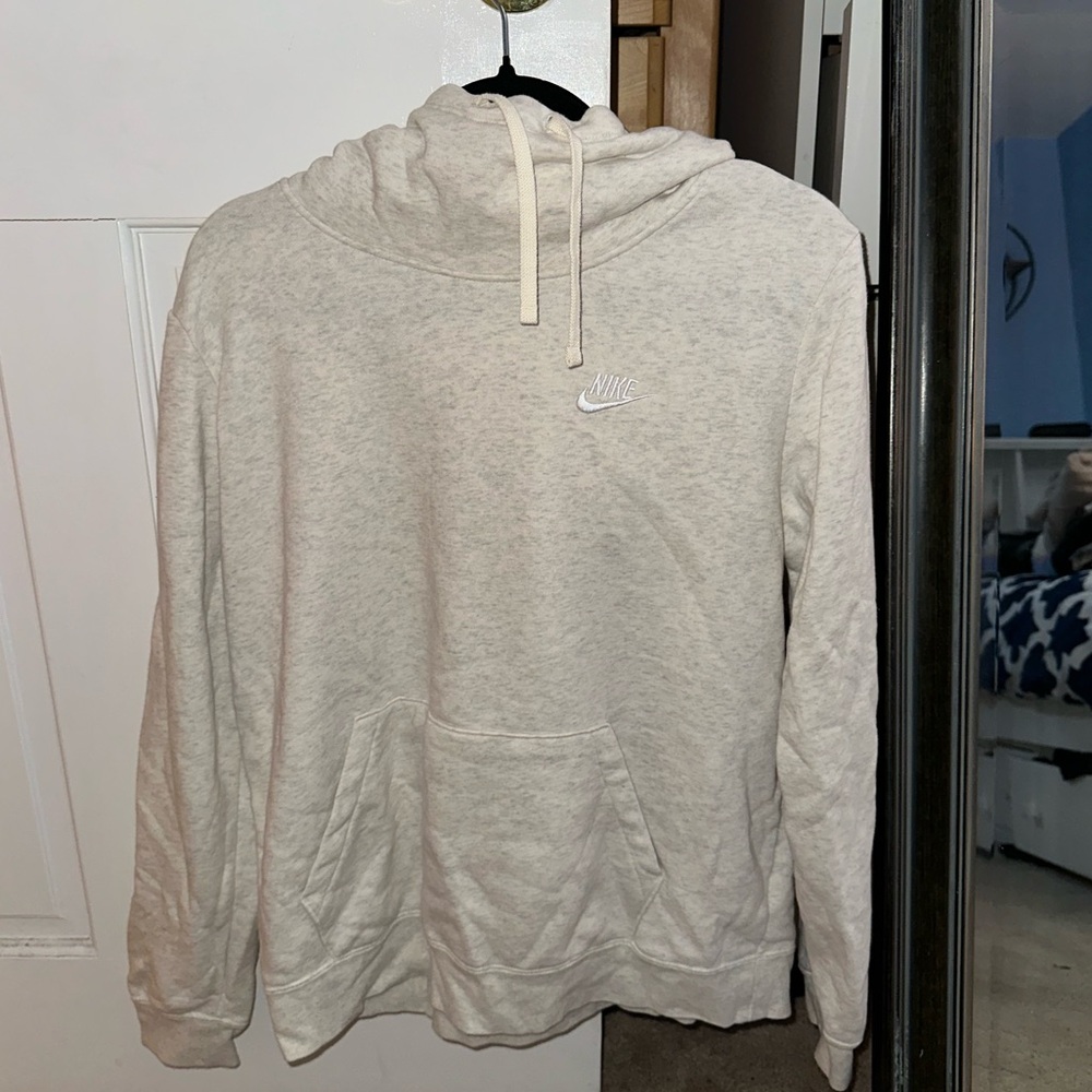 Women’s Cream Nike Hoodie